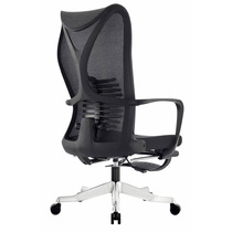 Large angle back lying full network office chair Waist support curve high backrest Ergonomic computer chair with foot nap chair