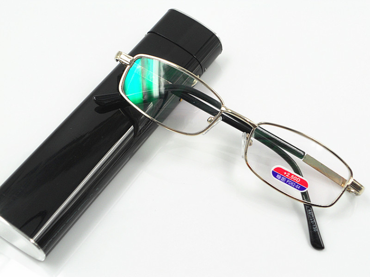 Read and read pen - brush - blossom ultra - light anti - fatigue portable long - sight old glasses for men and women