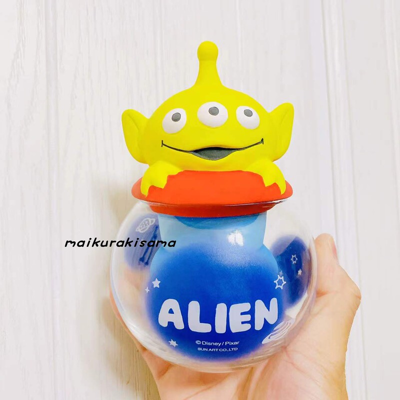 Japan's Disney Sunart Aromatherapy Ceramic Humidifier Winnie Glass Jar Disney Strawberry Bear Little Mermaid