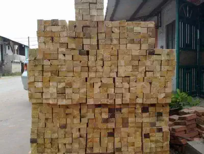 Fir wood square original solid wood square material Custom-made fir wood small wooden strip Wooden keel decorative wooden strip