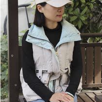 Down vest 2021 new female Korean version wear white duck down thickened loose fashion large version down jacket