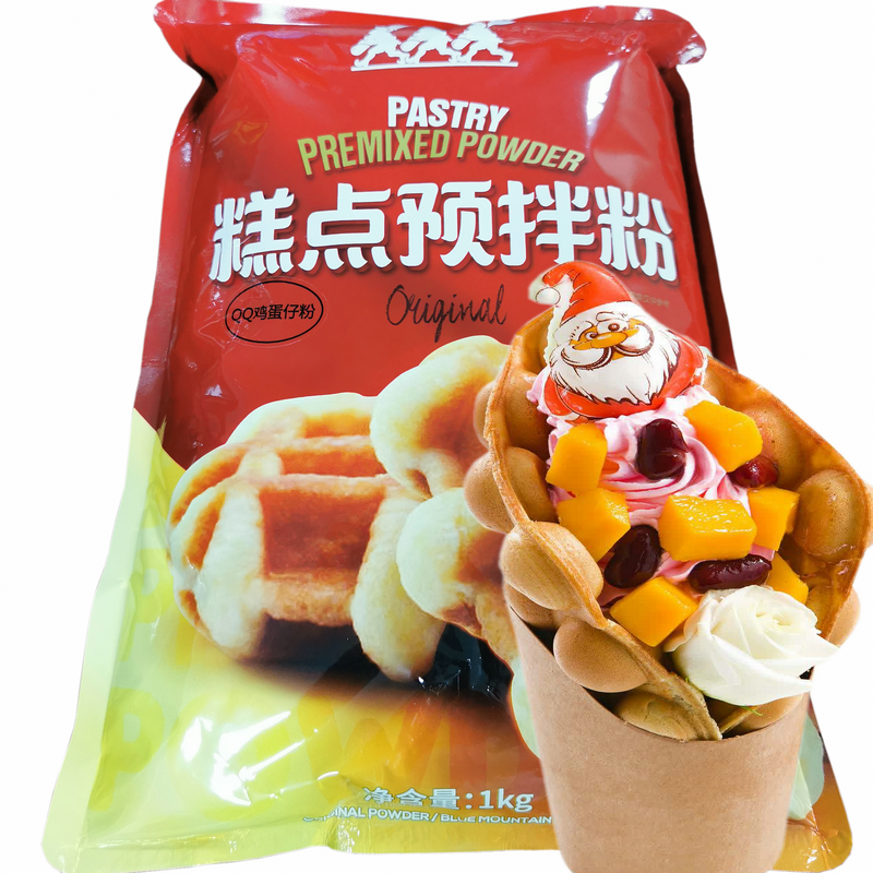 New date Blue Mountain BM Egg Paparazzi Premixed Powder 1000 gram Packaging Exterior Crisp Q Coca-Cola raw material