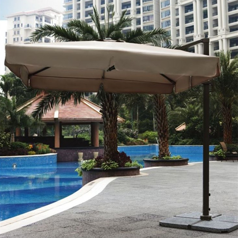 Rotating Roman Umbrella Beach Umbrella Outdoor Patio Umbrella Beach Umbrella Beach Umbrella Beach Umbrella Waterproof UV resistant UV