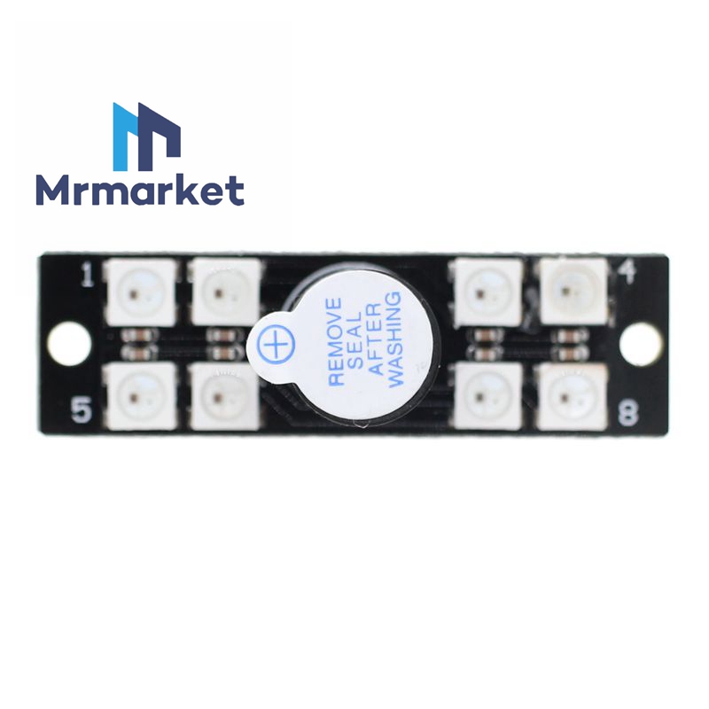 Model four axis crossing tail light plate BB ring alarm RGB LED F3 F4 flying LED lamp board