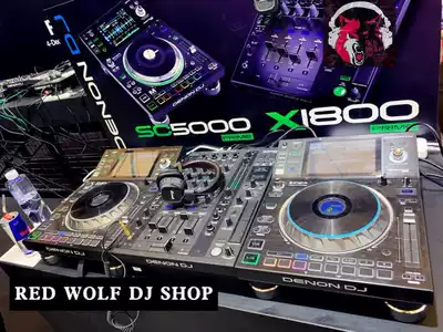 Dragon DENON DJ SC5000DJ controller X1800 mixer set