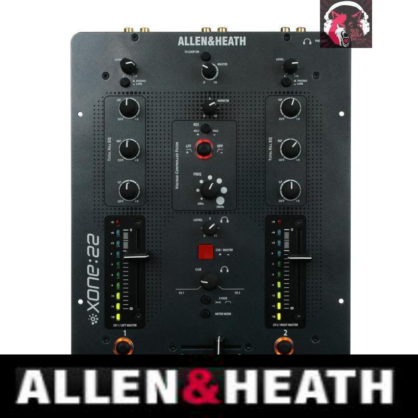 ALLENHEATH XONE 22 DJ 2 Out DJ mixer DJ for one year warranty