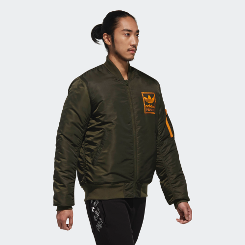 Tuổi của sức sống adidas clover thể thao và giải trí đầu máy áo khoác bông bóng chày DN8049 DN8054 áo phao lót lông