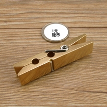 Brass clip clip wallet coat clip copper dovetail clip copper clothespin 76101Z