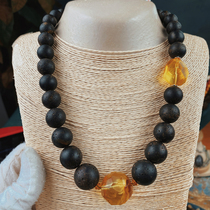Xiyu Jewelry Swedish Baltic Amber Amber Beeswax Gold Amber Raw Stone Mens and Womens Necklace Bracelet Fidelity