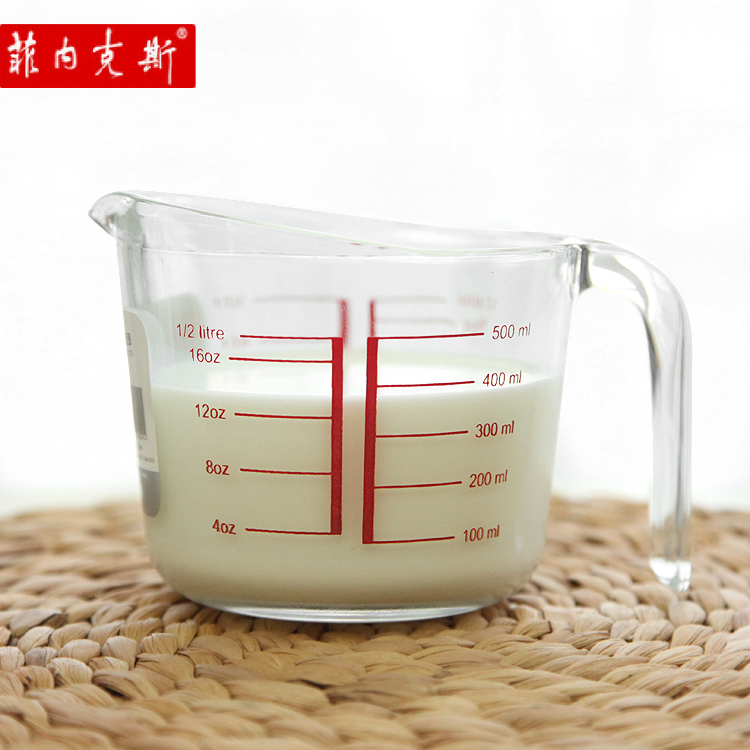 Usd 9 79 Fenix Genuine Milk Cup Measuring Cup Tempered Glass Baby Hot Milk Cup Microwave Oven Heating With Scale Cup Wholesale From China Online Shopping Buy Asian Products Online From