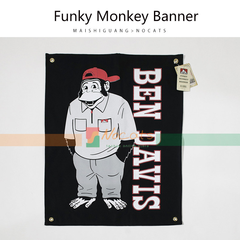 Гобелен bendavis banner 美式大猩猩布标房间客厅卧室装饰挂布毯背景布