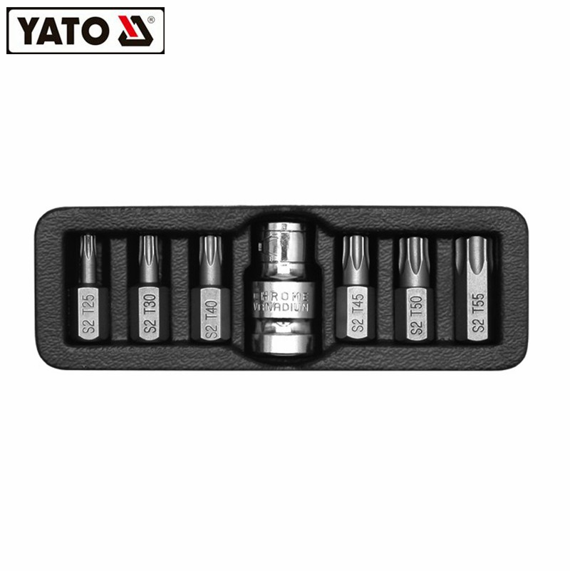 Yiltuo original auto repair tool star screwdriver head set screwdriver screwdriver batch head 7-piece set YT-0410
