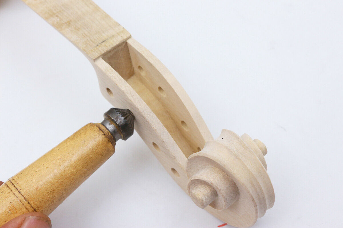Violin making maintenance small Central violinist strings shaft sub-hole deburring chamfered smooth filing tool-Taobao