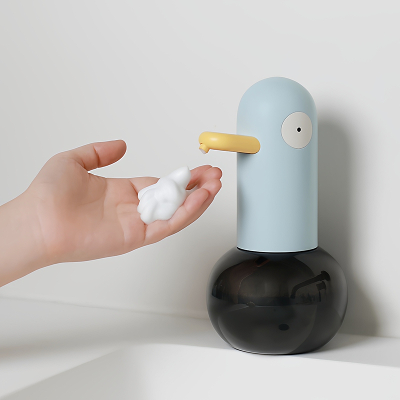 Muid Automatic Hand Washing Dispenser Smart Sensor Electric Foam Soap Dispenser Cute Children's Antibacterial Muid Automatic Hand Washing Dispenser Smart Sensor Electric Foam Soap Dispenser Cute Children's Antibacterial