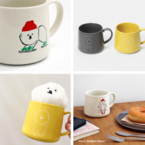 Spot Japan CLASKA MAMBO Bio Bears Lemon Ceramic Water Glass Mark Cup Breakfast of Christmas Limia