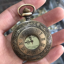 Retro flip flops Rome Digital Mens Waimeter Necklace Gift Birthday Nostalgia Creative Manipulator Watch