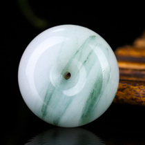 Tianshan Cuichang pendant womens East China Sea Crystal Manau Emerald jade Item pendant Yumedu Pendant Jade Pendant loose Pearl Safe Buckle Necklace