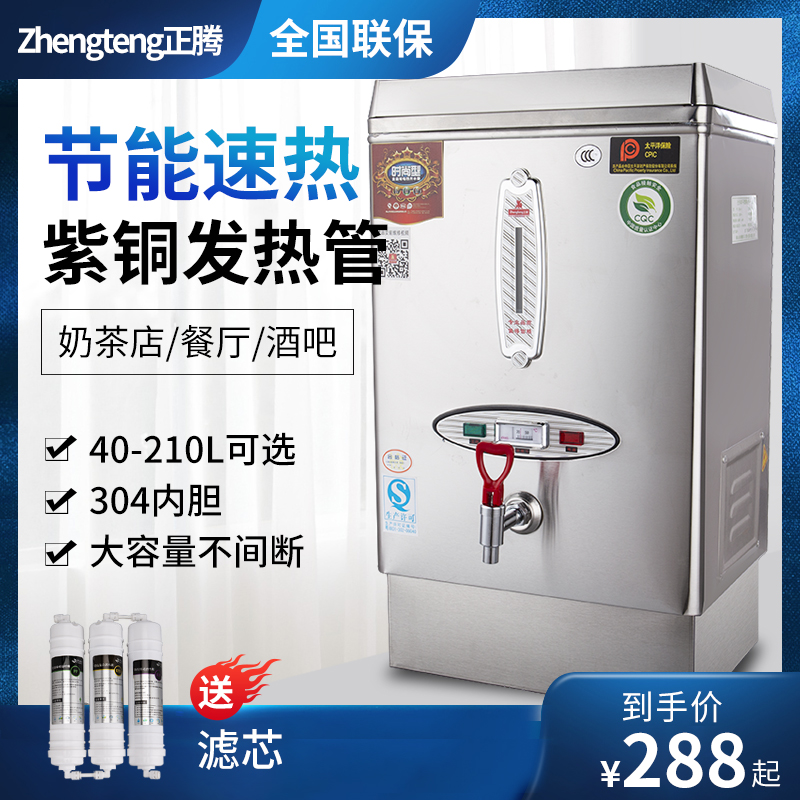 Zhengteng 3KW automatic stainless steel commercial electric water boiler large capacity filtration plant boiler