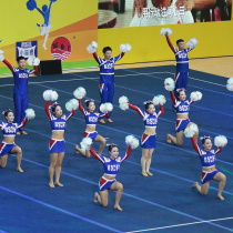 Customized cheerleading clothing cheerleading clothing aerobics clothing cheerleading clothing new 19 female and male performance clothing