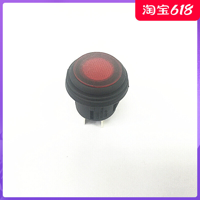 R13-527DL Taiwan SCl waterproof switch reset button key switch drill hole 20MM