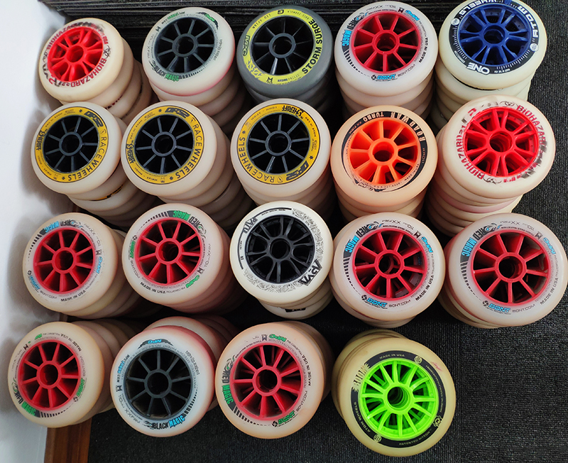 MPC speed pulley MPC black magic red magic red magic double hardness speed skating training match special speed wheel pulley