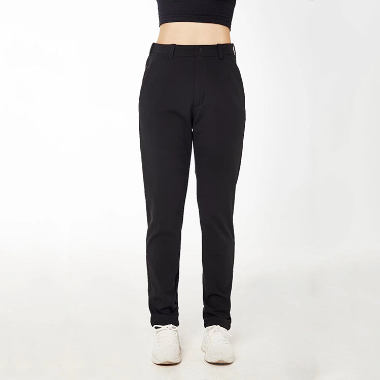 Karvo 2021 ladies fall/winter plus velvet warm breathable rain-proof Parker casual soft shell pants 491156