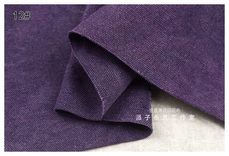 16 vải cotton dày giặt vải cũ nước rửa cổ điển Zhu túi vải mạnh mẽ mặc - Vải vải tự làm