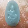 Xinjiang Hetian Jade Guanyin pendant Hetian Jade sugar Guanyin Bodhisattva necklace pendant Jade brand genuine