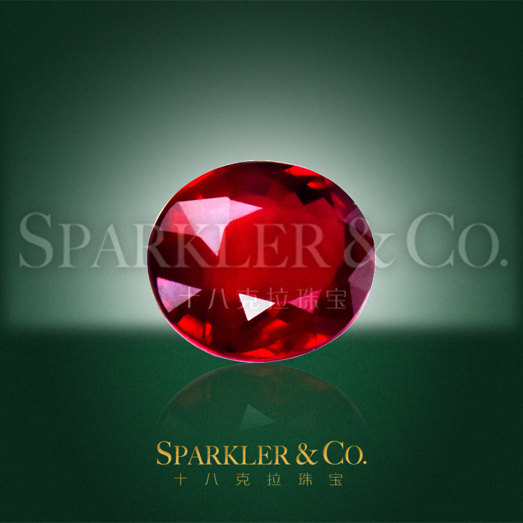 Spot) 0-59 carat natural no heating dove blood red ruby nude stone color treasure custom ring pendant necklace 