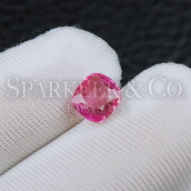 GRS Certificate 1 19 carat Natural Paparacha Lotus Corundum Sapphire Bare Stone Ring Pendant)in stock