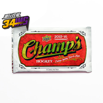  (345)NHL Star Card 1516 UD Champs Hockey 6 Pack Cards