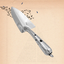 Conjoined stainless steel flower shovel (narrow) with scale gardening shovel Shovel Bonsai Shovel Sand Shovel Garden Tools