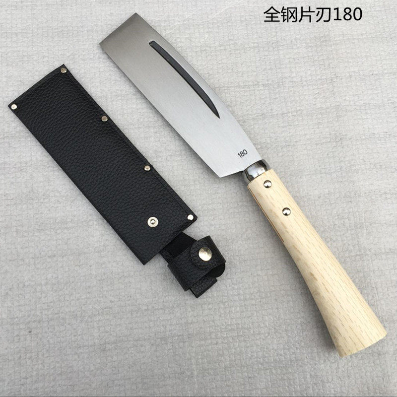 Spring Steel Composite Steel Forged Beat Waist Thallium Camping Wild Cooking Knife Firefighting Firewood Knife Garden Outdoor supplies Kaushan axe