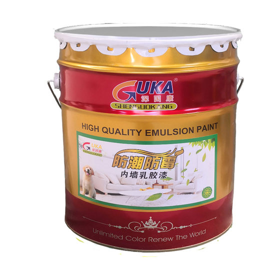 Latex paint color household retro green coral self-brushing anti-mildew renderings color environmentally friendly interior wall paint