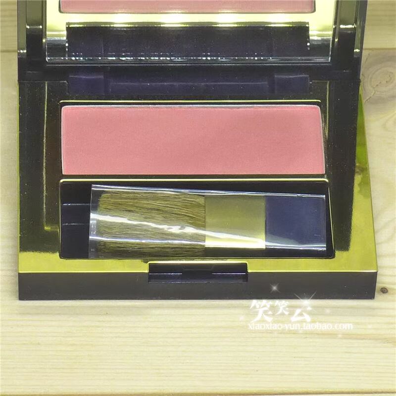 Hoa Estee Lauder phấn hồng ngưỡng mộ 310 # 140 màu với mẫu cọ gương má hồng klavuu