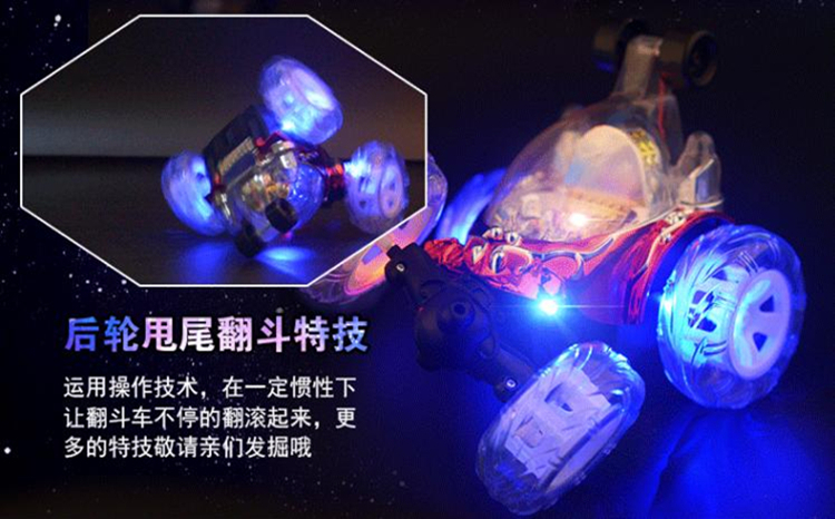 Điều khiển từ xa lật xe ô tô trẻ em 4 tuổi 360 độ lật xe đồ chơi bé trai và bé gái sạc xe chống va chạm đồ chơi trung thu cho bé
