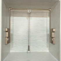 Lifting hanger wardrobe telescopic hanger bar cloakroom wardrobe hardware accessories