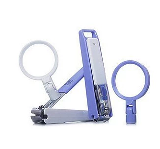 Лупа для ногтей, маникюрные кусачки для пожилых людей, подарок на день рождения