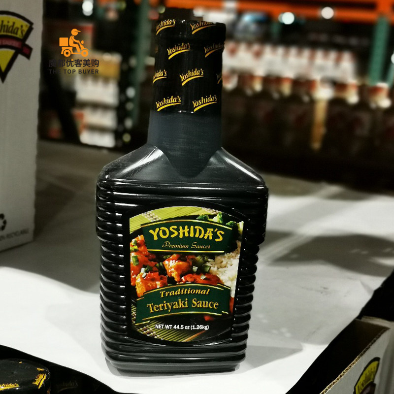 Shanghai Costco open city Guest YOSHIDAS TERIYAKI SAUSE DAY STYLE PHOTO-BURNING SAUCE 1 26KG