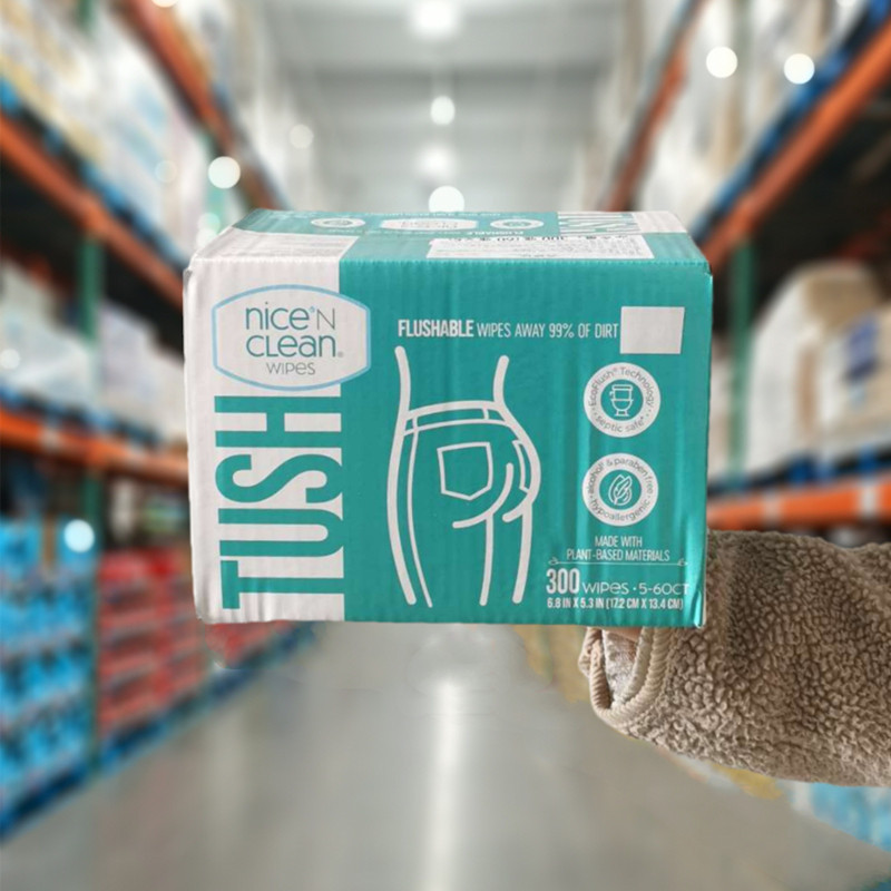 German NICENCLEAN can flush wet toilet paper 300 pumping and cleaning clean Shanghai COSTCO opening guest