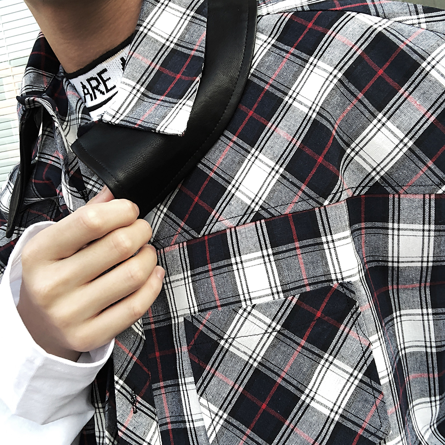 Mẫu áo mùa xuân mới đôi áo len cổ lọ 2019 kẻ sọc hoang dã vest vest không tay - Dệt kim Vest bộ vest nam trẻ trung