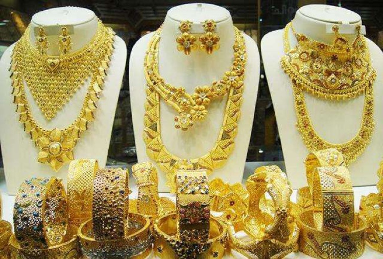Vòng đeo tay Việt Nam Shajin Vòng đeo tay Vòng cổ Vòng tay giả vàng nam dài Phụ kiện thời trang - Vòng đeo tay Clasp vòng tay trơn vàng 18k