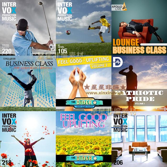 Intervox Music音乐225CD合集 电影广告纪录片体育时尚配乐素材   Intervox Music音乐225CD合集 电影电视广播广告纪录片体育时尚