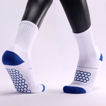 Niu force honeycomb non-slip God socks football socks mid-tube towel bottom Sports High-tube basketball long-tube socks