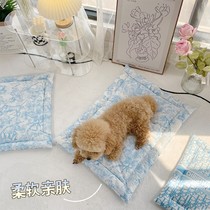 Dog mat pet cat and dog sleeping mat rabbit cage mat can be machine washed four seasons universal small and medium kennel mat floor mat