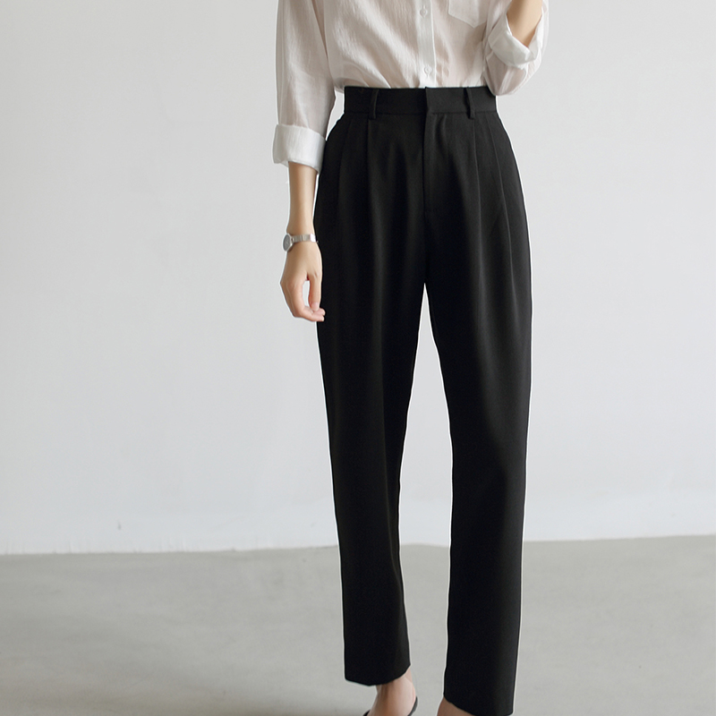 LIMONN PITUITARY PANTS Trouser Suit Pants Female summer models Slim Fit Professional Pencil Casual Pants High Waist Hew Pants Temperament Ol
