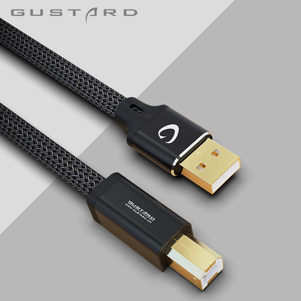 歌诗德 Gustard USB Line No. 3 fever USB line HIFI decoding DAC data cable multi -layer shield