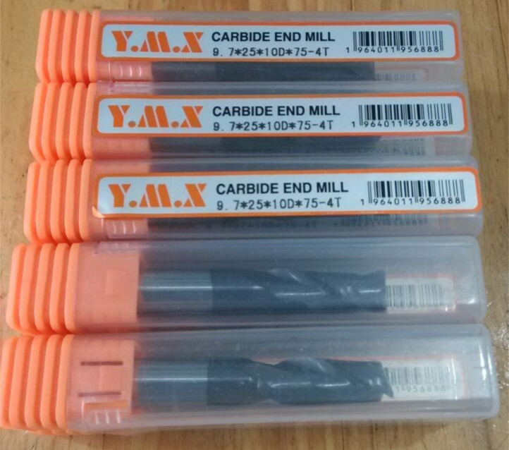 Y M X 55 degree solid carbide three-blade end mill tungsten steel milling cutter flat end milling cutter 1mm-20mm