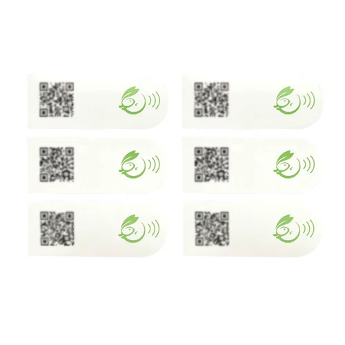 Джимми QR -кодовый метка Jimmy Code может хранить голосовые и видеозаметки