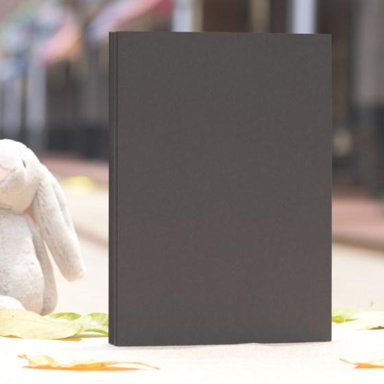 Jimmy Bunny's growth record book comes with extra pages, hand and foot prints, color pages, black card, white card, waterproof slip pocket